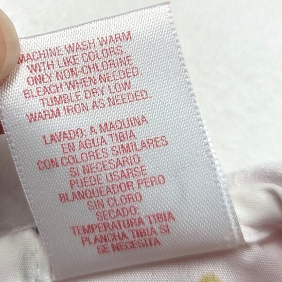 Vintage Allison Ann Dress Girls Size 18m Pink Floral Spring - Picture 6 of 6